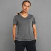 imageUnder Armour Womens Tech Short Sleeve V Neck025 Castlerock   Black