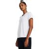 imageUnder Armour Womens Tech Short Sleeve V Neck100 White   Black