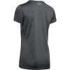 imageUnder Armour Womens Tech ShortSleeve TShirtGray Aqua Blue Metallic Silver