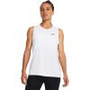 imageUnder Armour Womens Tech Tank Top100 White   Black