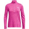 imageUnder Armour Womens Tech Twist Quarter Zip652 Rebel Pink   White
