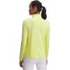 imageUnder Armour Womens Tech Twist Quarter ZipHigh Vis YellowWhite