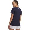 imageUnder Armour Womens Tech Twist Short Sleeve CrewMidnight NavyWhite