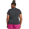 imageUnder Armour Womens Tech Twist Short Sleeve V Neck001 Black   White