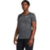 imageUnder Armour Womens Tech Twist Short Sleeve V Neck001 Black   White