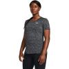 imageUnder Armour Womens Tech Twist Short Sleeve V Neck001 Black   White