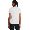 imageUnder Armour Womens Tech Twist Short Sleeve V Neck014 Halo Gray  White  White