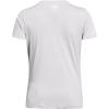 imageUnder Armour Womens Tech Twist Short Sleeve V Neck014 Halo Gray  White  White