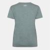 imageUnder Armour Womens Tech Twist Short Sleeve V Neck348 Silica Green   White