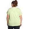 imageUnder Armour Womens Tech Twist Short Sleeve V Neck383 Retro Green   White