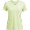 imageUnder Armour Womens Tech Twist Short Sleeve V Neck383 Retro Green   White