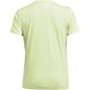 imageUnder Armour Womens Tech Twist Short Sleeve V Neck383 Retro Green   White