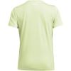 imageUnder Armour Womens Tech Twist Short Sleeve V Neck383 Retro Green   White
