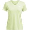 imageUnder Armour Womens Tech Twist Short Sleeve V Neck383 Retro Green   White