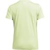 imageUnder Armour Womens Tech Twist Short Sleeve V Neck383 Retro Green   White