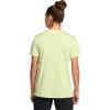 imageUnder Armour Womens Tech Twist Short Sleeve V Neck383 Retro Green   White
