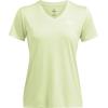 imageUnder Armour Womens Tech Twist Short Sleeve V Neck383 Retro Green   White