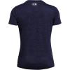imageUnder Armour Womens Tech Twist Short Sleeve V Neck410 Midnight Navy   White