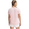 imageUnder Armour Womens Tech Twist Short Sleeve V Neck647 Prime Pink   White