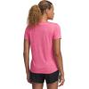 imageUnder Armour Womens Tech Twist Short Sleeve V Neck672 Super Pink   White