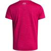 imageUnder Armour Womens Tech Twist Short Sleeve V Neck681 Shaded Fuchsia   White