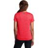 imageUnder Armour Womens Tech Twist Short Sleeve V Neck713 Racer Red   Black