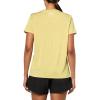 imageUnder Armour Womens Tech Twist Short Sleeve V Neck729 Yellow Shade   White