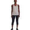 imageUnder Armour Womens Tech Twist Tank Top294 Pewter  White  Metallic Silver