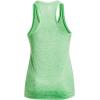 imageUnder Armour Womens Tech Twist Tank Top328 Extreme Green  Phosphor Green  Metallic Silver
