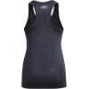 imageUnder Armour Womens Tech Twist Tank Top410 Midnight Navy   Metallic Silver