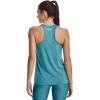 imageUnder Armour Womens Tech Twist Tank Top433 Glacier Blue  White  Metallic Silver