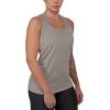 imageUnder Armour Womens Tech Twist Tank Top558 Tin  Ghost Gray  Metallic Silver