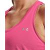 imageUnder Armour Womens Tech Twist Tank Top640 Pink Punk  White  Metallic Silver