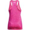 imageUnder Armour Womens Tech Twist Tank Top652 Rebel Pink  Pink Elixir  Metallic Silver