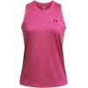 imageUnder Armour Womens Tech Twist Tank Top686 Astro Pink  Pink Edge  Black