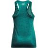 imageUnder Armour Womens Tech Twist Tank Top722 Coastal Teal  Baja Blue  Metallic Silver