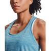 imageUnder Armour Womens Tech Twist Tank TopEquator Blue 417Metallic Silver