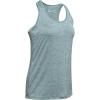 imageUnder Armour Womens Tech Twist Tank TopHushed Turquoise 396Metallic Silver