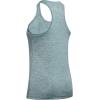 imageUnder Armour Womens Tech Twist Tank TopHushed Turquoise 396Metallic Silver