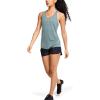 imageUnder Armour Womens Tech Twist Tank TopHushed Turquoise 396Metallic Silver