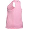 imageUnder Armour Womens Tech Twist Tank TopLipstick 691Metallic Silver
