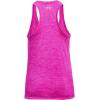 imageUnder Armour Womens Tech Twist Tank TopMeteor Pink 660Metallic Silver