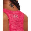 imageUnder Armour Womens Tech Twist Tank TopPenta Pink 975Metallic Silver