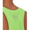 imageUnder Armour Womens Tech Twist Tank TopQuirky Lime 752Metallic Silver