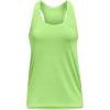 imageUnder Armour Womens Tech Twist Tank TopQuirky Lime 752Metallic Silver
