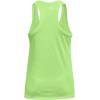 imageUnder Armour Womens Tech Twist Tank TopQuirky Lime 752Metallic Silver