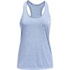 imageUnder Armour Womens Tech Twist Tank TopWashed Blue 421Metallic Silver