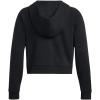 imageUnder Armour womens Rival Fleece Cropped Full Zip001 Black   White