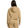 imageUnder Armour womens Rival Fleece Cropped Full Zip263 Camel   White