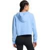 imageUnder Armour womens Rival Fleece Cropped Full Zip465 Horizon Blue   White